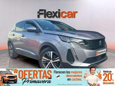 Usado Peugeot 3008 Allure 131 CV (96 kW) 2021 Gris SUV
