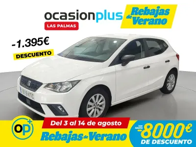 Usado Seat Ibiza Reference 80 CV (58 kW) 2019 Blanco Utilitario