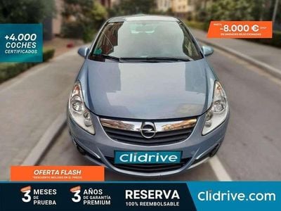 Usado Opel Corsa Cosmo 100 CV (73 kW) 2009 Azul Utilitario