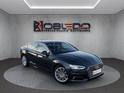 Usado Audi A5 Sportback Sport 252 CV (185 kW) 2018 Gris / plata Utilitario