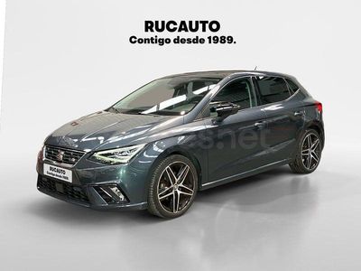 Usado Seat Ibiza FR 115 CV (84 kW) 2019 Gris / plata Utilitario