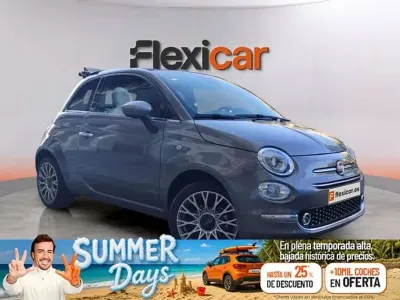 Usado Fiat 500 Dolcevita 71 CV (52 kW) 2021 Gris Descapotable