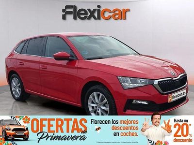Usado Skoda Scala Active 110 CV (80 kW) 2021 Azul Utilitario
