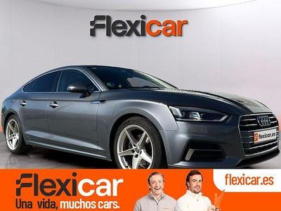 Usado Audi A5 Sportback 190 CV (139 kW) 2018 Gris Utilitario