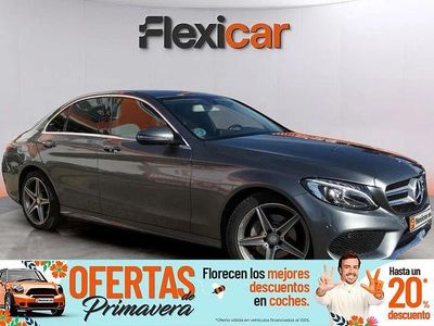 Usado Mercedes C220 170 CV (125 kW) 2017 Gris Berlina