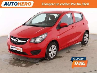 Usado Opel Karl Selective 75 CV (55 kW) 2017 Rojo Utilitario