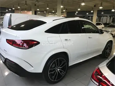 Usado Mercedes GLE400 330 CV (242 kW) 2020 Blanco Coupe