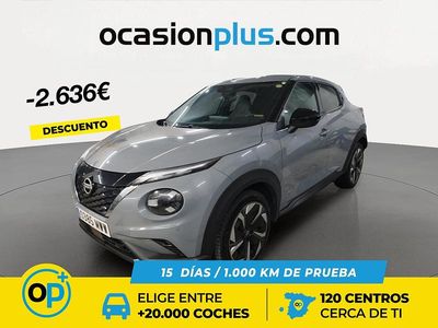 Usado Nissan Juke N-Connecta 143 CV (105 kW) 2024 Gris SUV