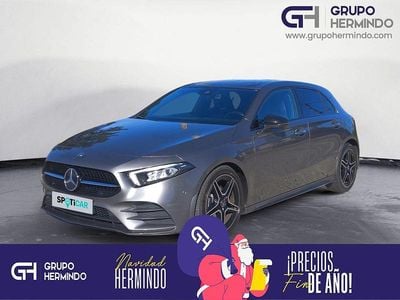 Begagnad Mercedes A200 AMG line 150 HK (110 kW) 2021 Grå Sedan
