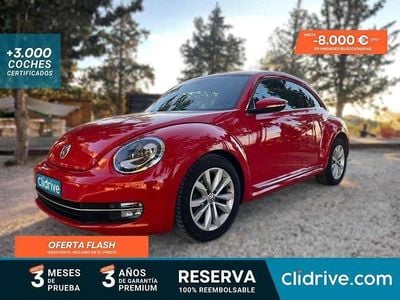 Usado VW Beetle Design 105 CV (77 kW) 2013 Rojo Utilitario