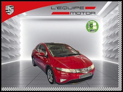 Rojo Usado 2007 Honda Civic Executive Berlina | 10.990 € (Un poco caro)