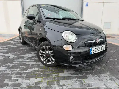 Usado Fiat 500S S 69 CV (50 kW) 2014 Negro Berlina