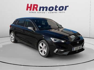 Usado Seat Leon FR 111 CV (81 kW) 2024 Negro Utilitario