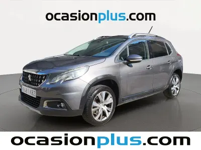 Usado Peugeot 2008 Allure 120 CV (88 kW) 2017 Gris SUV