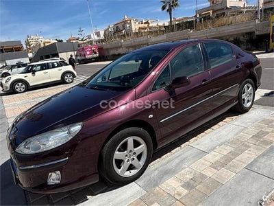 Usado Peugeot 407 110 CV (80 kW) 2007 Granate Berlina