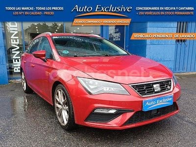 Granate Usado 2018 Seat Leon FR Familiar | 14.740 € (Precio justo)