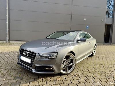 Gris / plata Usado 2016 Audi A5 Ambiente Coupe | 18.200 € (Precio justo)