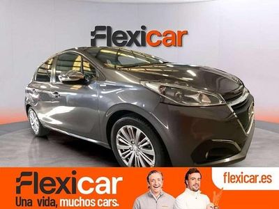 Usado Peugeot 208 Style 82 CV (60 kW) 2018 Gris Utilitario