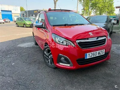 Usado Peugeot 108 Roland Garros 82 CV (60 kW) 2017 Rojo Berlina