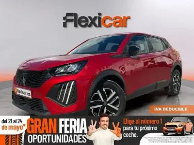 Käytetty Peugeot 2008 Active 100 HP (73 kW) 2023 Punainen Katumaasturi