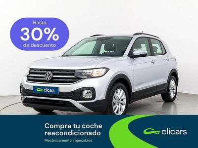 Usado VW T-Cross Advance 110 CV (80 kW) 2021 Gris SUV
