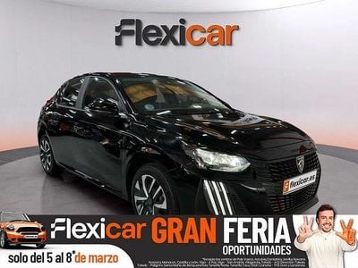 Usado Peugeot 208 Allure 100 CV (73 kW) 2024 Negro Utilitario