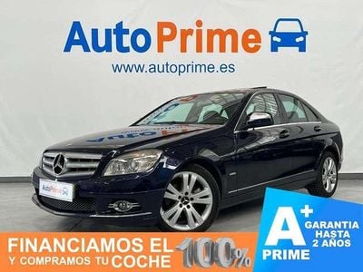Usado Mercedes C200 Avantgarde 184 CV (135 kW) 2008 Azul Berlina