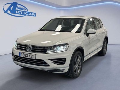 Usado VW Touareg R-line 262 CV (192 kW) 2017 Blanco SUV