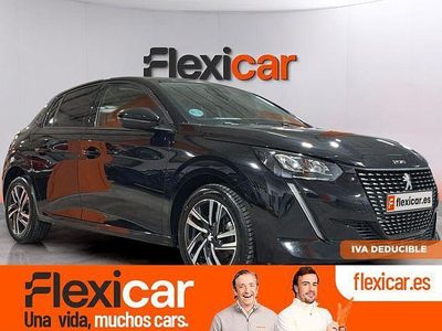 Usado Peugeot 208 Allure 100 CV (73 kW) 2022 Negro Utilitario