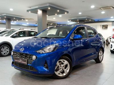 Usado Hyundai i10 67 CV (49 kW) 2021 Azul Utilitario