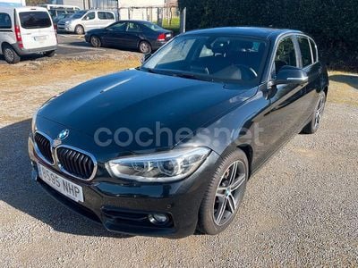 Usado BMW 116 Sport Line 116 CV (85 kW) 2018 Negro Utilitario