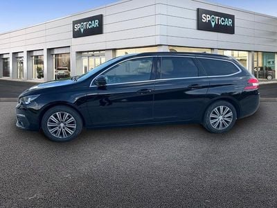 Usado Peugeot 308 SW Allure 130 CV (95 kW) 2020 Negro Familiar
