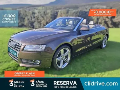 Usado Audi A5 Cabriolet S-Line 160 CV (117 kW) 2011 Marrón Descapotable
