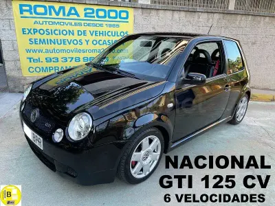 Usado VW Lupo GTI 125 CV (91 kW) 2002 Negro Utilitario