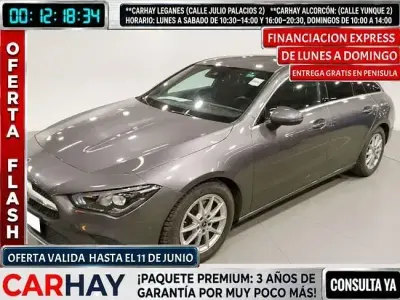 Usado Mercedes CLA200 Business 150 CV (110 kW) 2021 Gris Berlina
