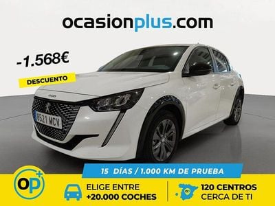 Blanco Usado 2022 Peugeot e-208 Active Utilitario | 17.250 € (Precio justo)