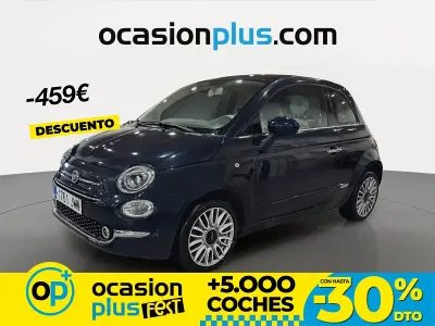 Używany Fiat 500 Lounge 69 KM (50 kW) 2016 Niebieski Hatchback