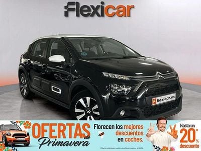 Usado Citroën C3 Feel 83 CV (61 kW) 2022 Negro Utilitario