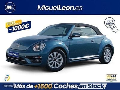 Azul Usado 2018 VW Beetle Descapotable | 13.985 € (Precio justo)