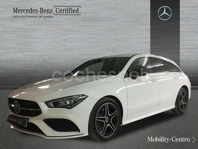 Blanco Usado 2023 Mercedes CLA200 Shooting Brake AMG line Familiar | 35.900 € (Precio justo)