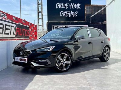 Usado Seat Leon FR 150 CV (110 kW) 2025 Negro Utilitario