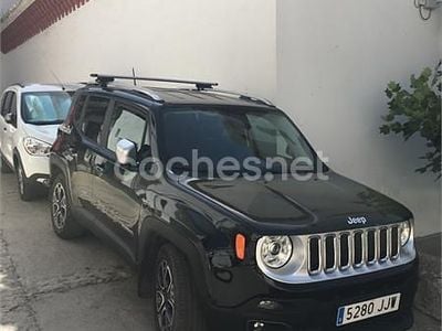 Käytetty Jeep Renegade Limited 120 HP (88 kW) 2015 Musta Katumaasturi