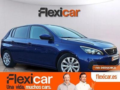 Usado Peugeot 308 Style 130 CV (95 kW) 2020 Azul Berlina