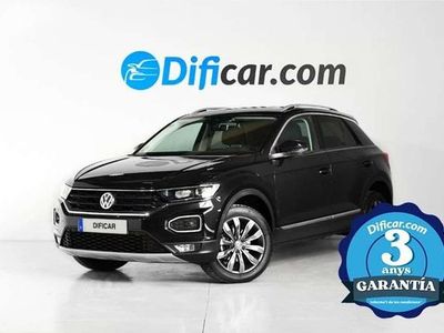 Usado VW T-Roc Sportline 117 CV (86 kW) 2018 Negro SUV