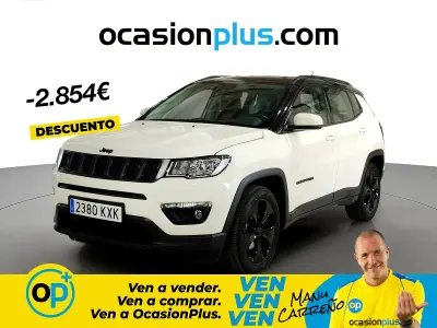 Usado Jeep Compass Night Eagle 140 CV (102 kW) 2019 Blanco SUV