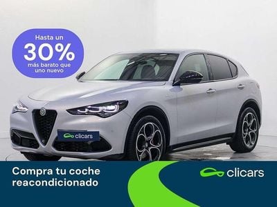 Usado Alfa Romeo Stelvio Veloce 209 CV (153 kW) 2024 Plateado SUV