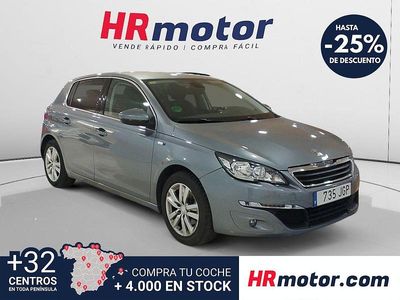 Usado Peugeot 308 Style 131 CV (96 kW) 2015 Gris Berlina
