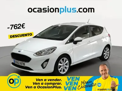 Usado Ford Fiesta Trend+ 100 CV (73 kW) 2017 Blanco Utilitario