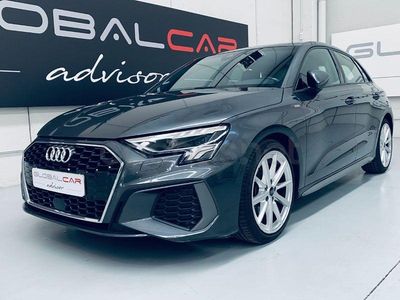 Usado Audi A3 S-Line 150 CV (110 kW) 2021 Gris / plata Berlina
