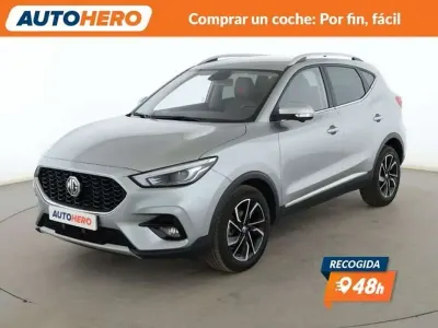 Usado MG ZS Luxury 106 CV (77 kW) 2022 Gris SUV